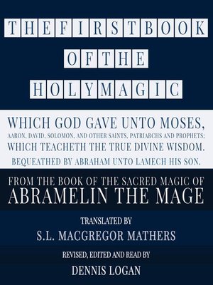 cover image of The First Book Of The Holy Magic